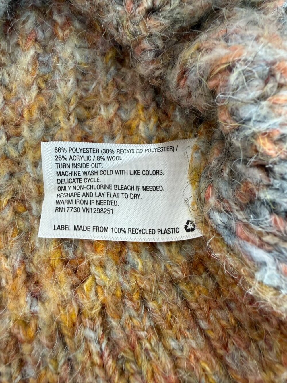Universal Thread Colorful Pastel Chunky Sweater - Picture 7 of 7
